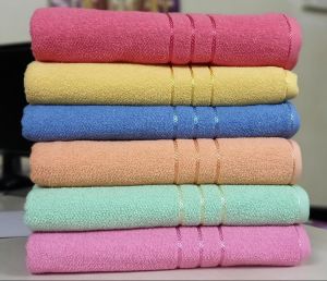 Plain Cotton Towel For Home, Hotel, Bath