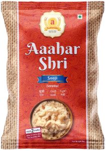 Smooth 1kg Ahaar Shri Sooji, Color : White