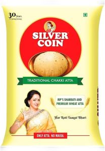 Silver Natural Traditional Chakki Atta For Cooking, Human Consumption