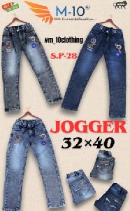 Plain Polyester Kids Jeans, Gender : Male