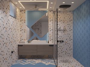 Toilet Interior Designing