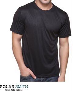 Mens Sports Dot Knit T Shirt