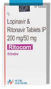 Ritocom Lopinavir and Ritonavir Tablets