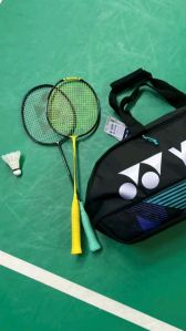 Carbon Fibre Badminton Racket, Grip Material : PVC, Rubber, UPVC