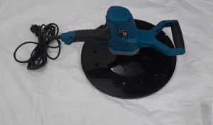 BUVICO Manual Electric Plastic Wall Polisher, Color : Sky Blue