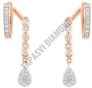 Casual Diamond Earrings, Packaging Type : Velvet Box