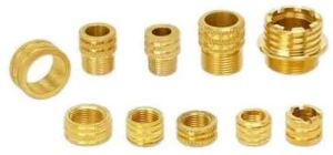 Polished Brass CPVC PPR Inserts, Color : Golden