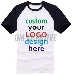 Cotton Customised Printed T Shirt, Sleeve Type : Half Sleeves