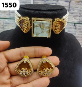Pearl Choker Set