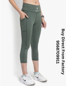 Way Stretchable Yoga Gym Capri