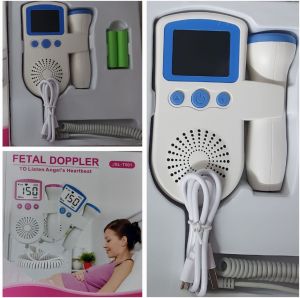 2/2.5 Mhz Electric Bpl Foetal Doppler, Color : White