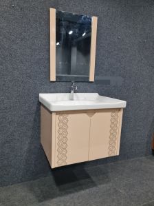 BATHLIO DIGITAL PRINT WITH PU PAINT PVC Bathroom Vanity for Industrial