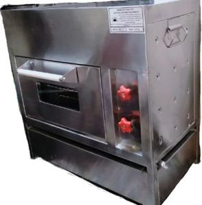 24x24 Inch Gas Top & Bottom Burner Pizza Oven