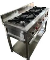 Triple Burner Gas Range