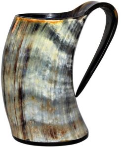 Horn Mug Drinking