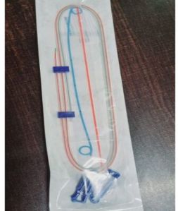 Double J Catheter Stent Set -With PTFE Guidewire