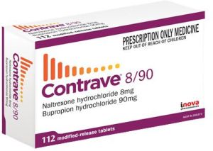 CONTRAVE TAB 8MG/90MG 112