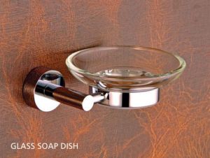 MV 001 Brass Glass Soap Dish