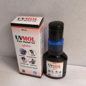 Kapoor UVMOL Pain Relief Oil, Packaging Size : 50ml