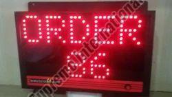 Supreme International Stainless Steel Restaurants Token Number Display For Warehouse, Trade Show, Exhibition