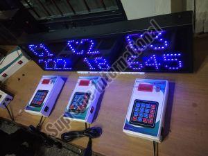 3 Digit Token Display System For Hospital Hotels