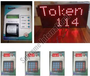 Token Number Display For 6 Counter