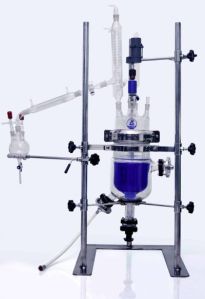 Jacketed Glass Reactor For Industrial