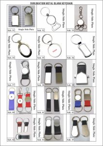 Sublimation Metal Key Ring