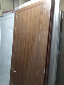 Plain Polished PVC Wooden Premium Door For Home, Hotel