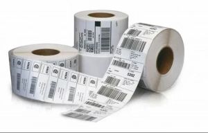 Printed Barcode Label