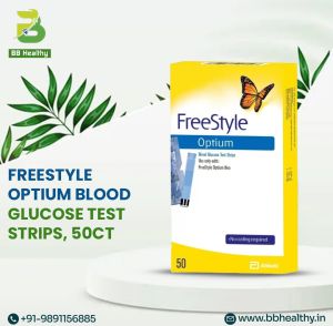 Freestyle Optium 50 Glucometer Strips