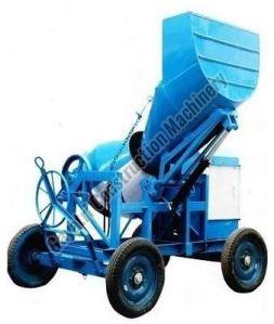 Hydraulic Hopper Concrete Mixer Machine, Power : 1-3kw