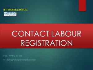 Labour Contracting Services