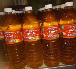 S.r Smile Gingelly Oil 12 Months, Packaging Type : Plastic Bottle, Packaging Size : 1L