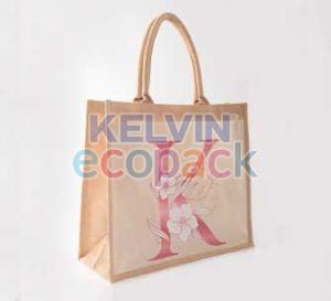 14 X 16 X 6 Inch Jute Shopping Bag