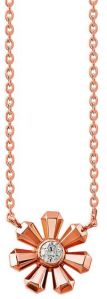 Rose Gold Daisy Bliss Necklace