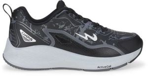 CAMP-DRAX Black Men's Running Shoes