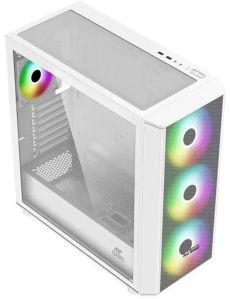 Ant Esports 411 Air Argb Eatx Mid Tower Cabinet (White)
