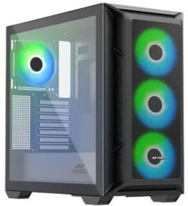 Ant Esports 611 Air Argb ATX Mid Tower Cabinet (black)