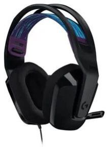 Logitech G335 Wired 3.5mm 7.1 Surround Gaming Headphone ( Black )