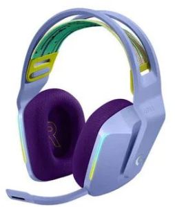 Logitech G733 Wireless + USB Rgb 7.1 Surround Gaming Headphone ( Lilac)