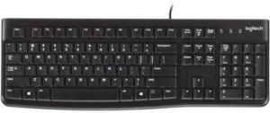 Logitech K120 Full Size Membrane Wired Gaming Keyboard