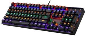 Redragon Vara K551 Backlit Wired Gaming Keyboard ( Black ) ( Red Switch )