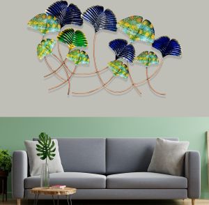 Metal Zingo Family Leaf, Color : Multi Colour