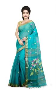 Bengali Silk Cotton Designer Saree