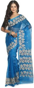 Ethnic Resham Muslin Silk Saree