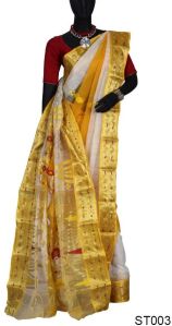 Trendy Bengali Tant Silk Saree's