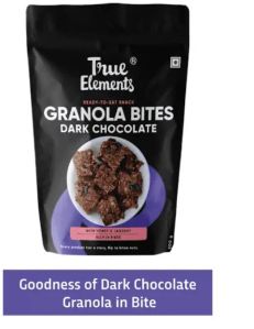 True Elements Dark Chocolate Granola Bites