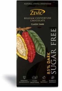 Zevic 85% Dark Belgian Couverture Chocolate- Classic Dark