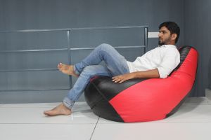 3XLO Royal Red AND Black Combo Bean Bag